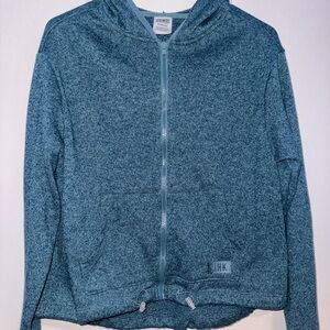 Women's Blue Hoodie Jacket